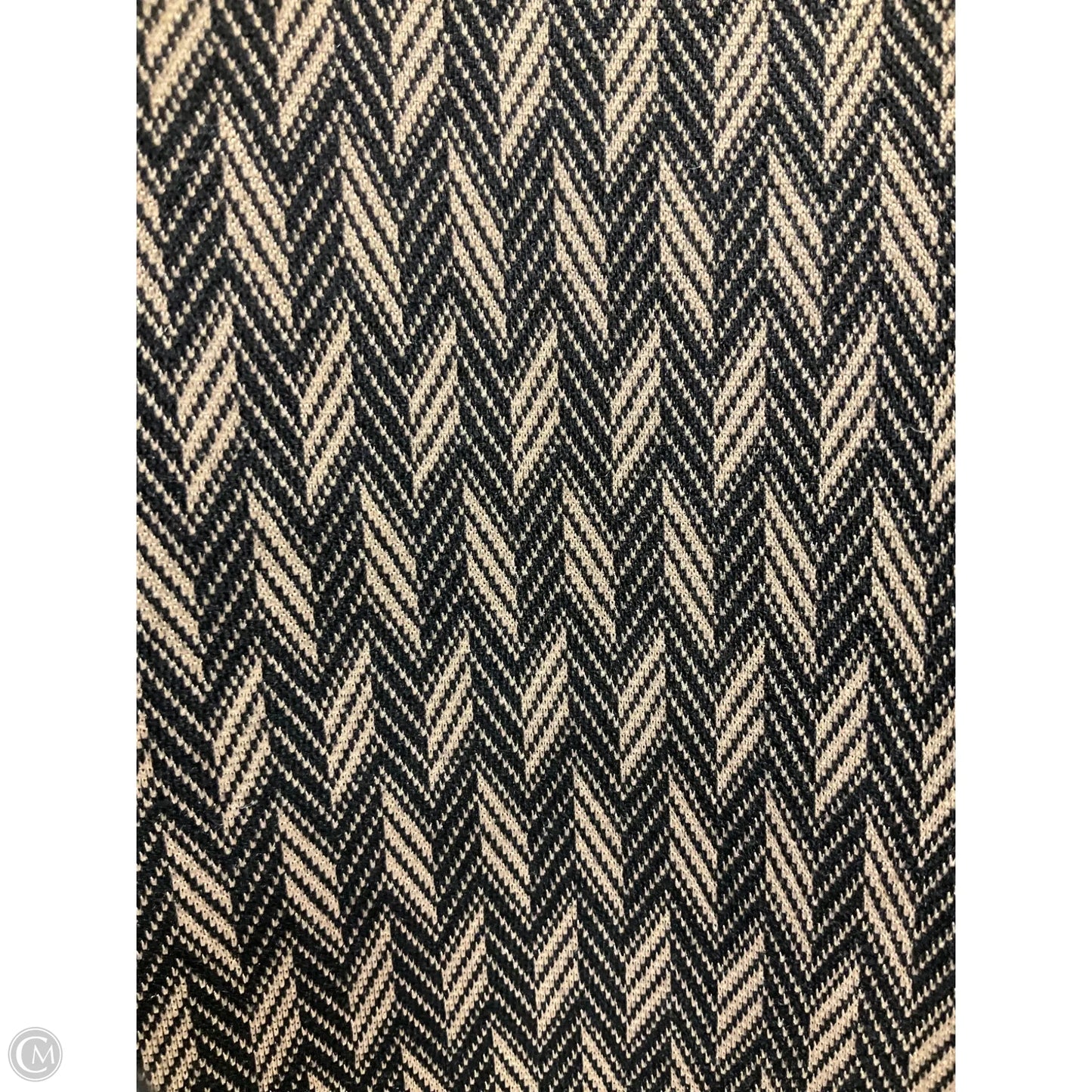 Pants Dress By Anne Klein In Black & Brown, Size: M