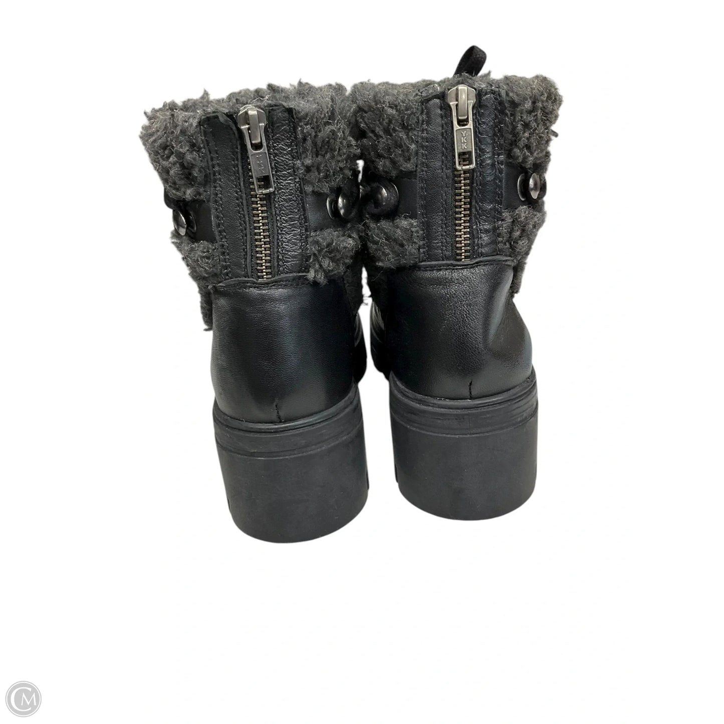 Boots Ankle Heels By Cme In Black, Size: 9