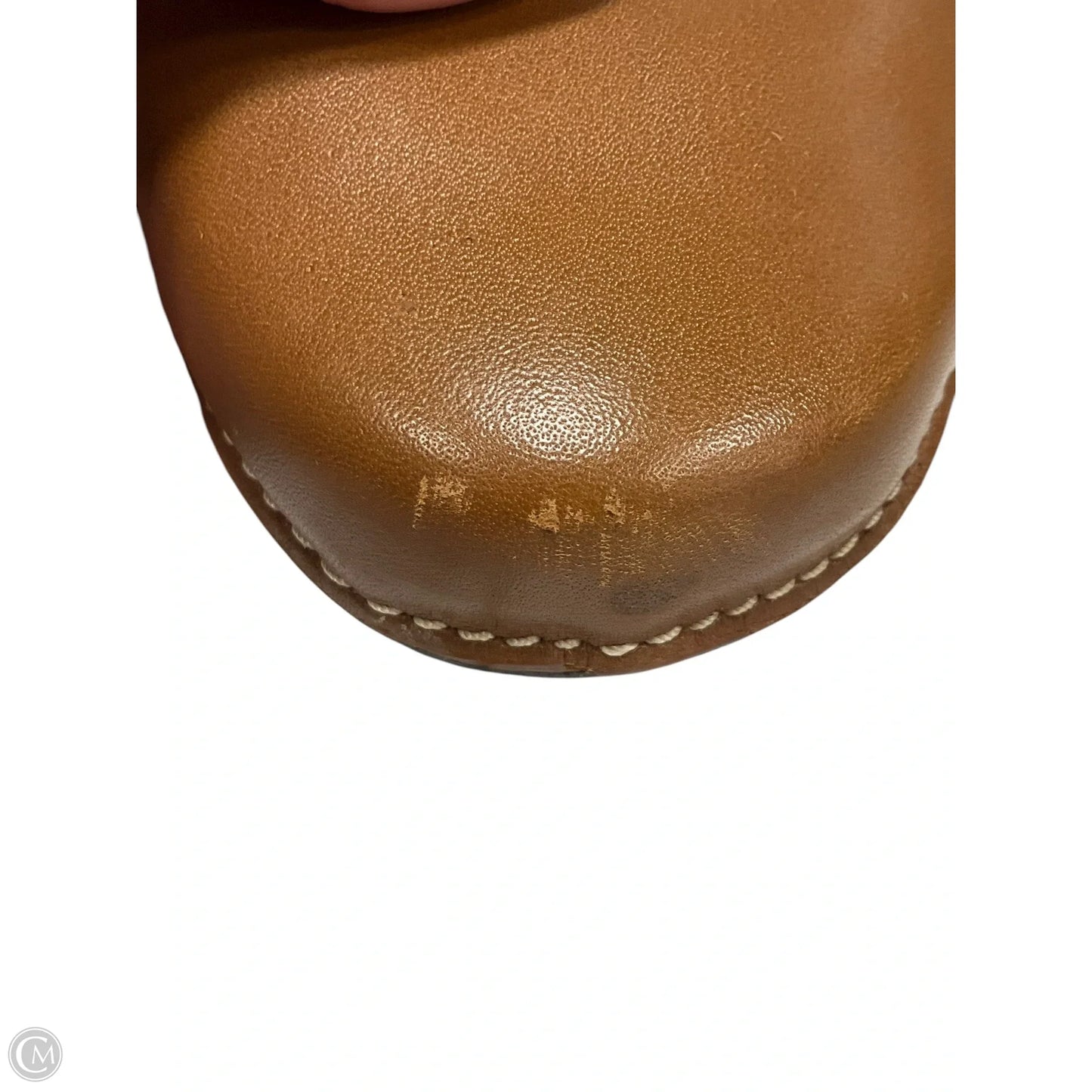 Boots Ankle Flats By Clarks In Tan, Size: 8