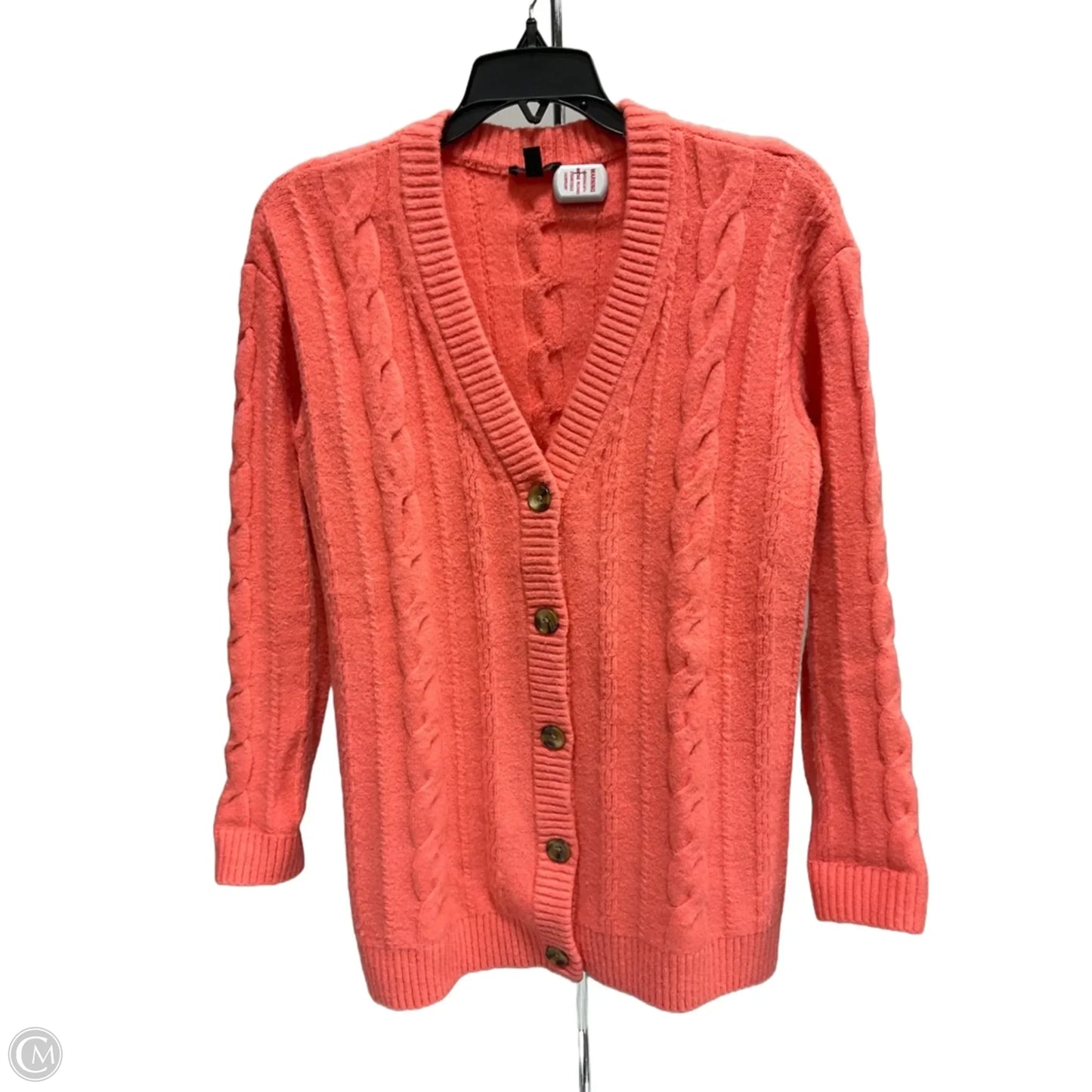 Cardigan By Talbots In Peach, Size: Sp