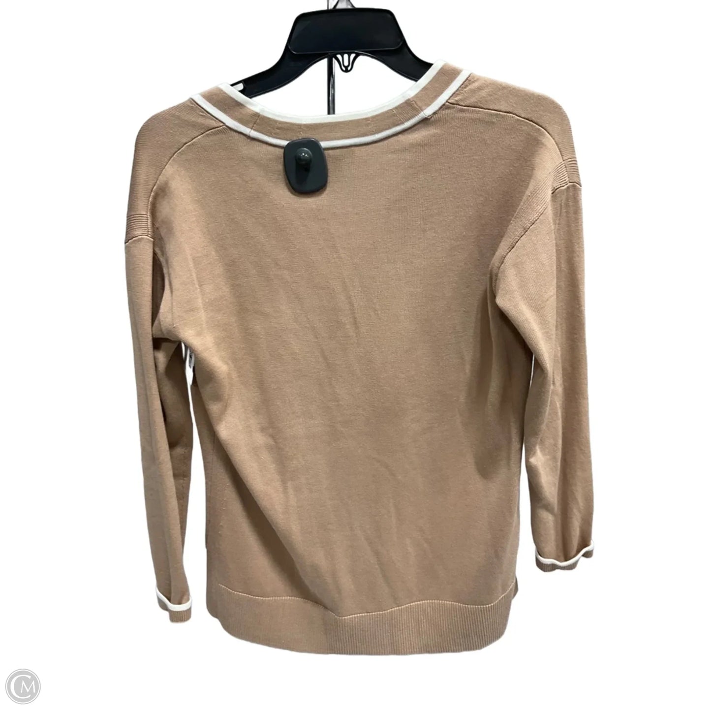 Cardigan By Talbots In Tan, Size: Sp