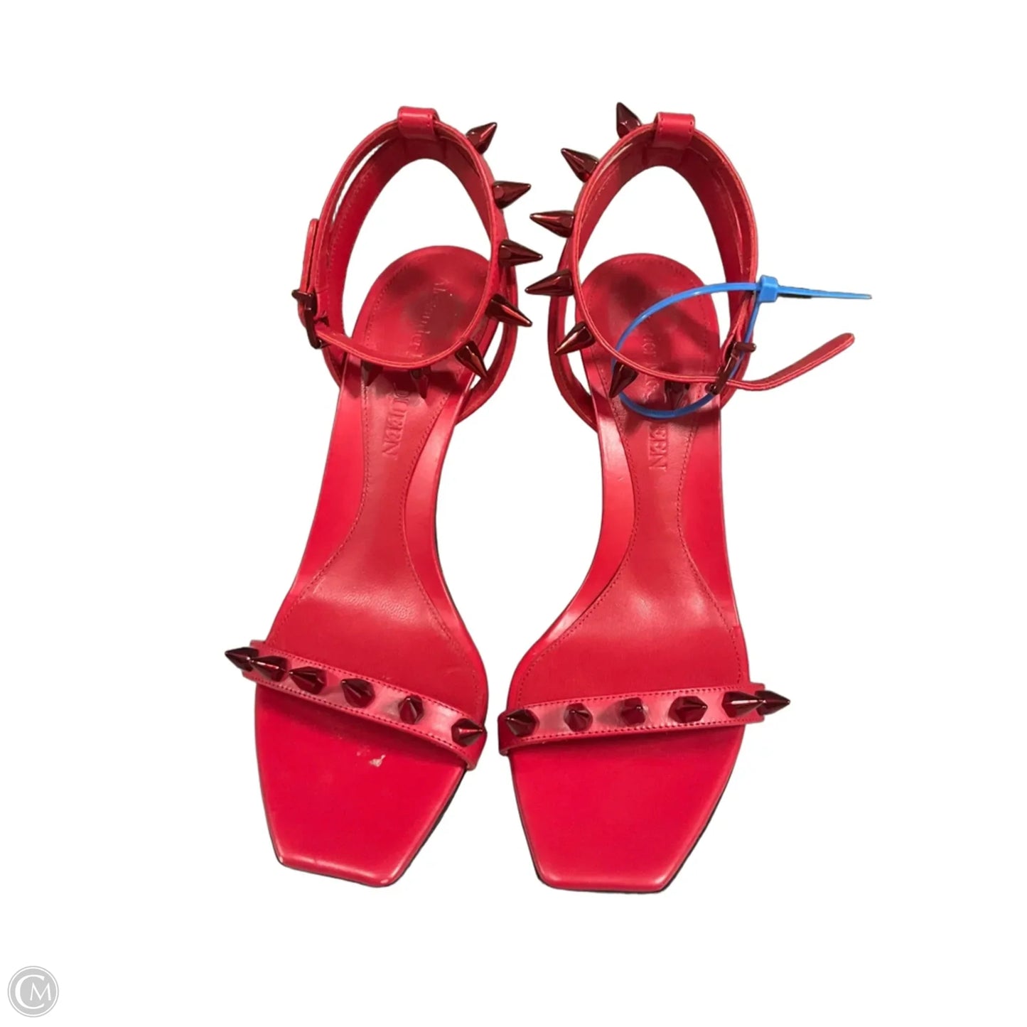 CLEARANCE Sandals Luxury Designer By Alexander Mcqueen In Red, Size: 9.5