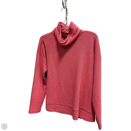 Top Long Sleeve By Talbots In Pink, Size: M