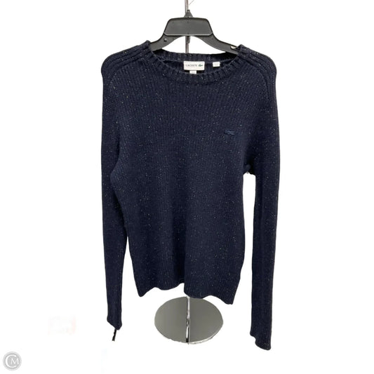 Sweater By Lacoste In Navy, Size: M