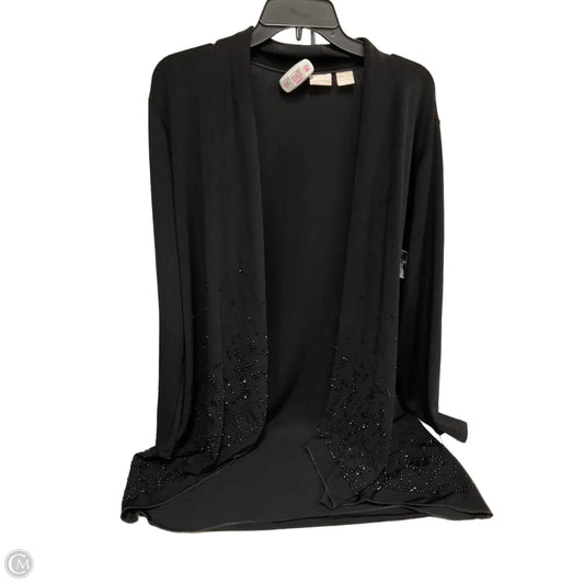 Cardigan By Chicos In Black, Size: L