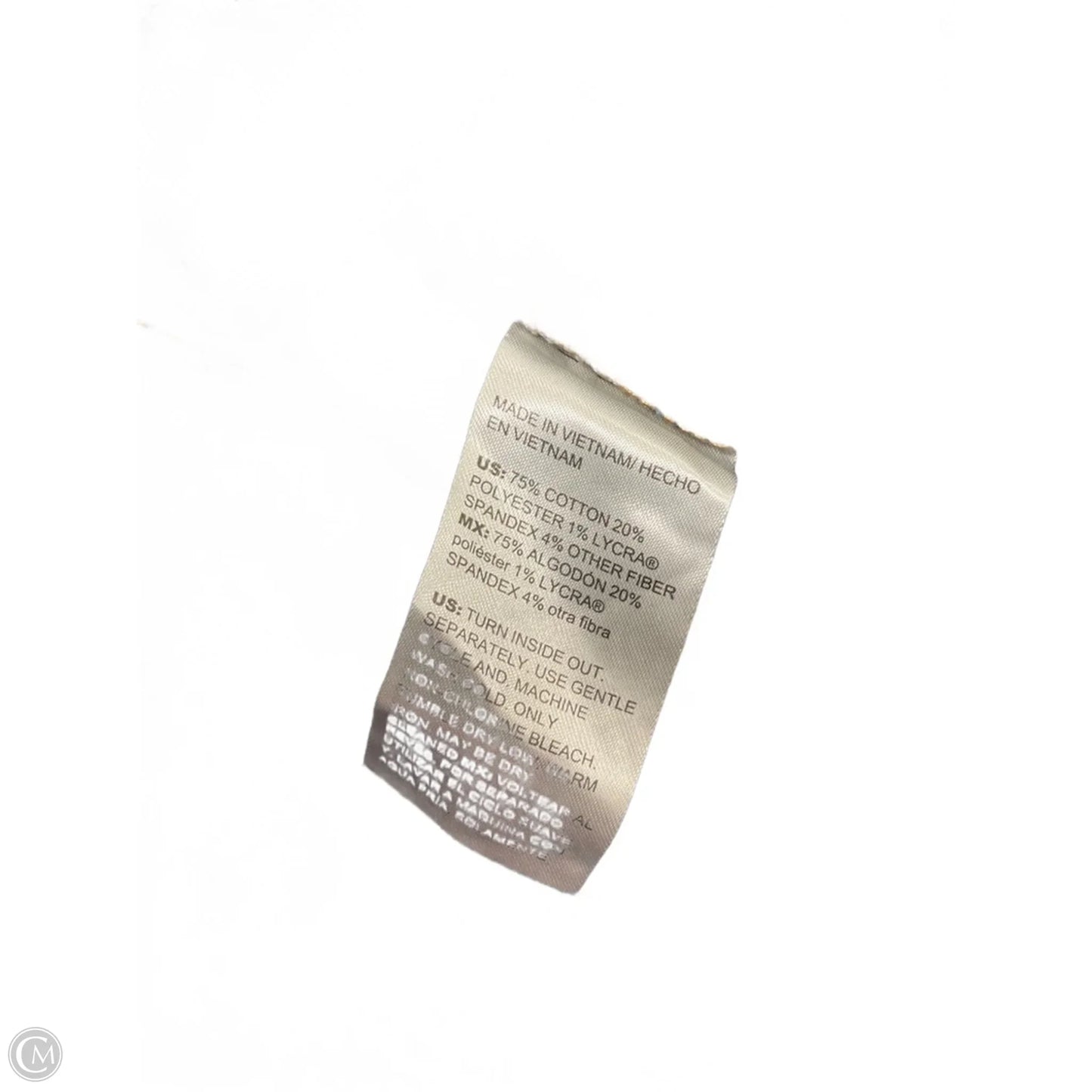 Jacket Denim By Chicos In Blue Denim, Size: L