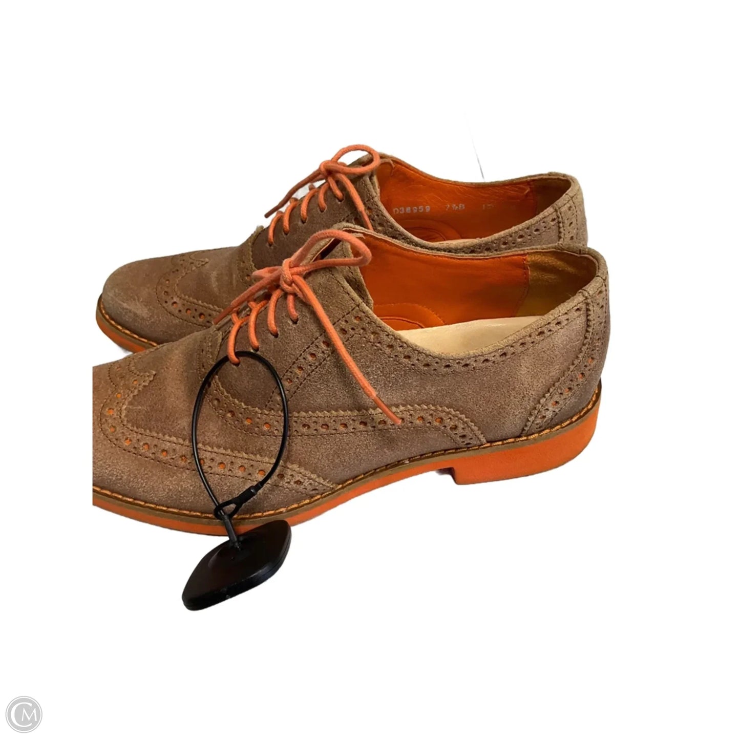 Shoes Sneakers By Cole-haan In Orange & Tan, Size: 7.5