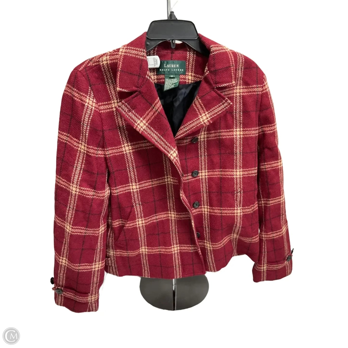 Jacket Other By Lauren By Ralph Lauren In Red, Size: 12
