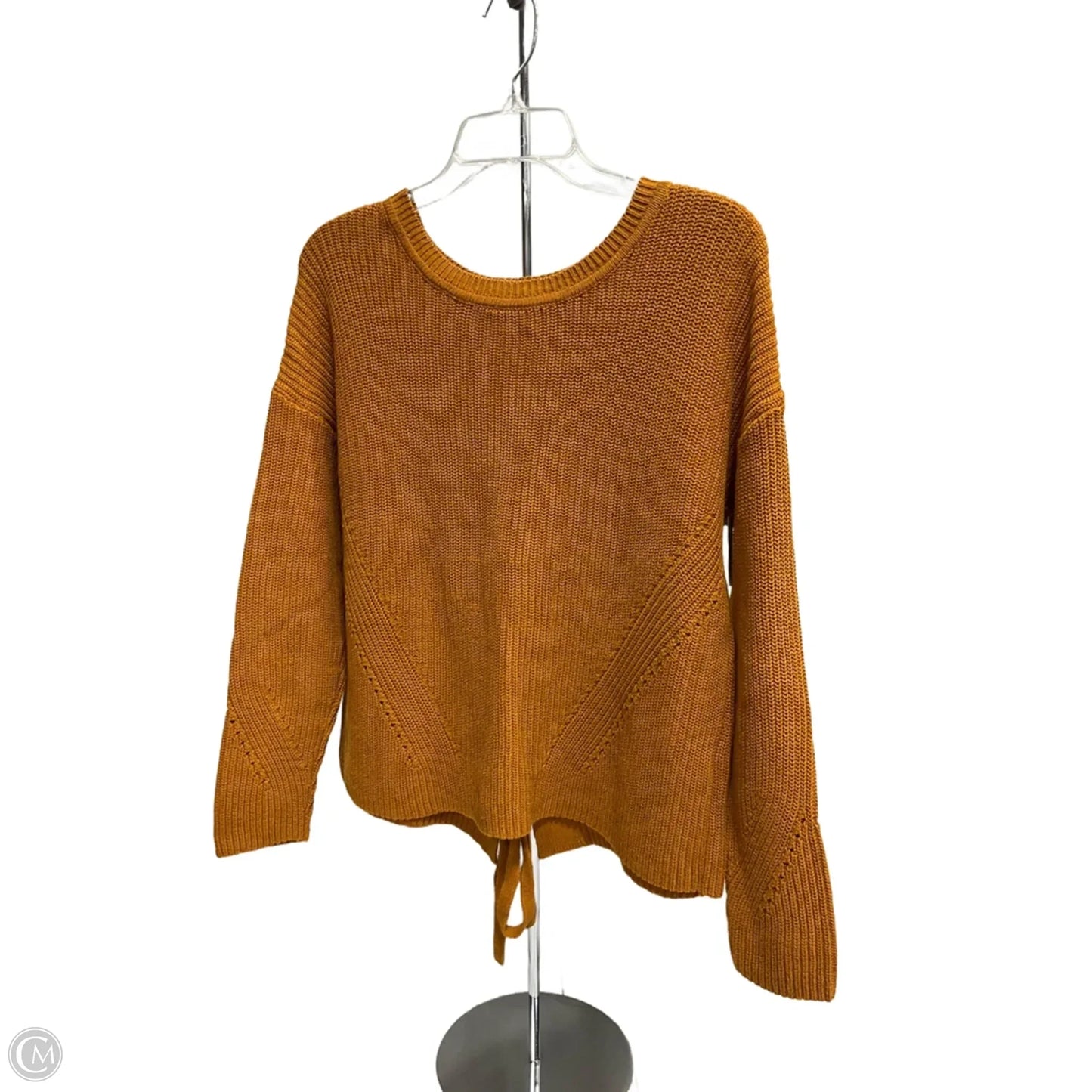 Sweater By Lucky Brand In Orange, Size: M