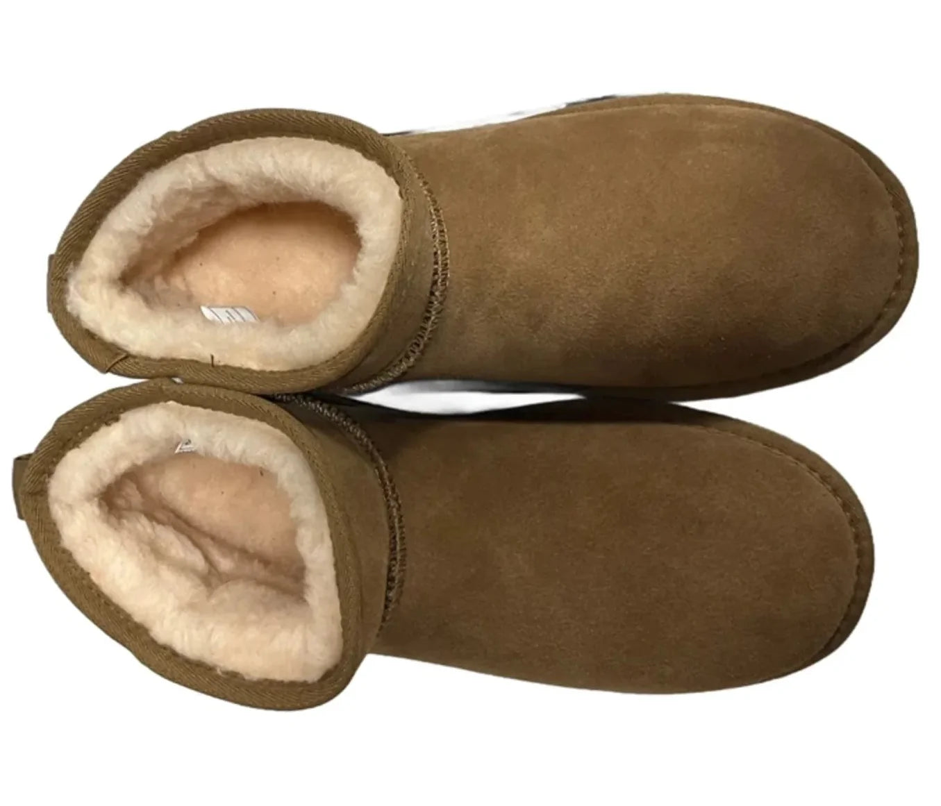 Boots Ankle Flats By Bearpaw In Tan, Size: 11