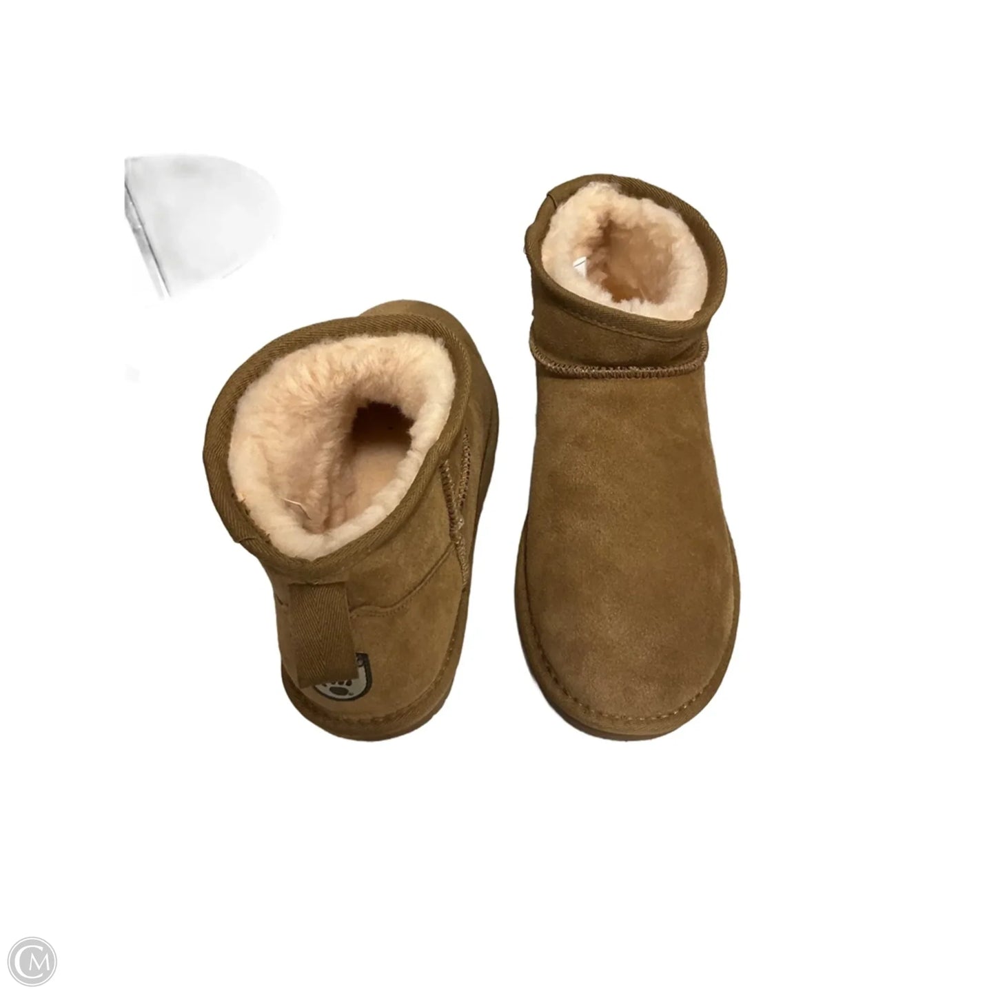 Boots Ankle Flats By Bearpaw In Tan, Size: 11