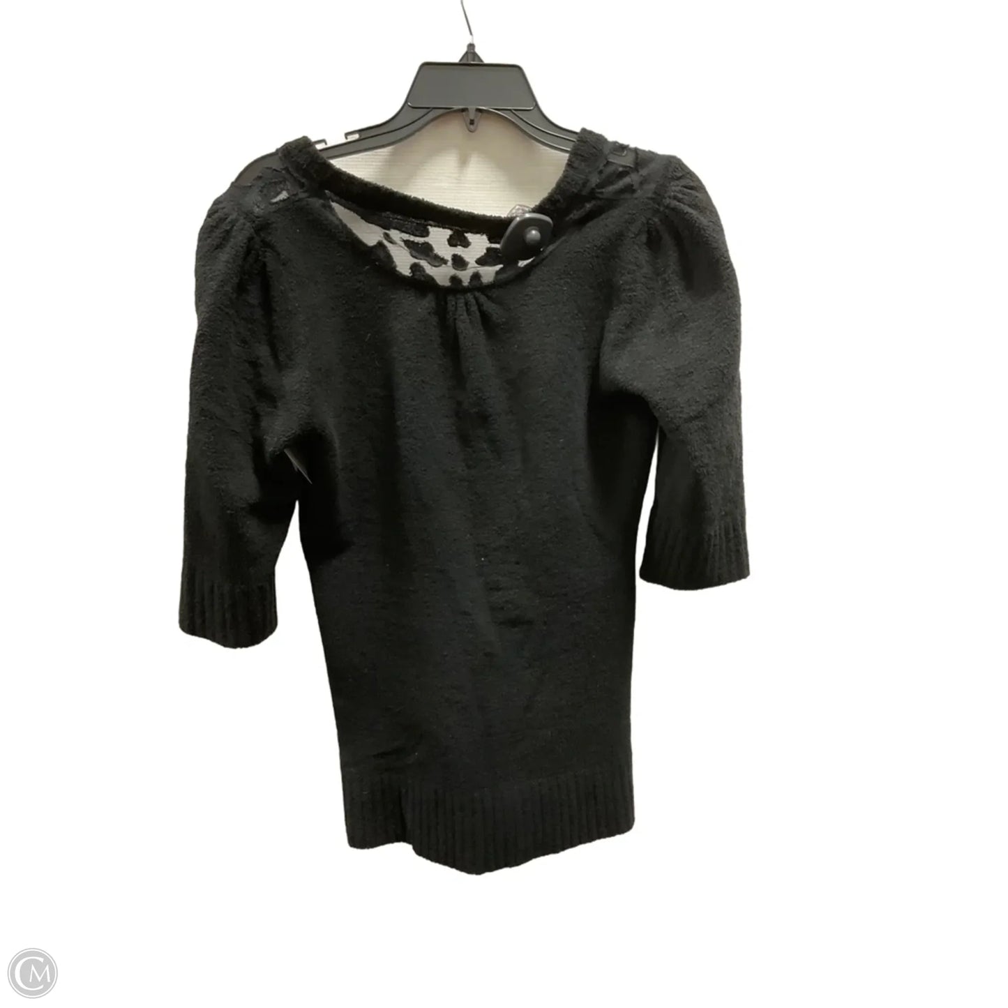 Top Short Sleeve By Bke In Black, Size: M
