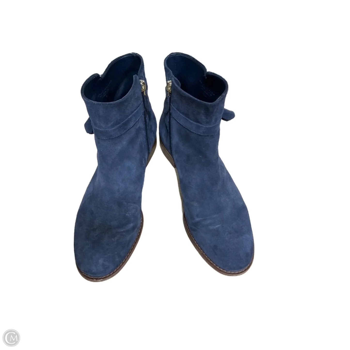 Boots Ankle Flats By Talbots In Blue, Size: 8.5