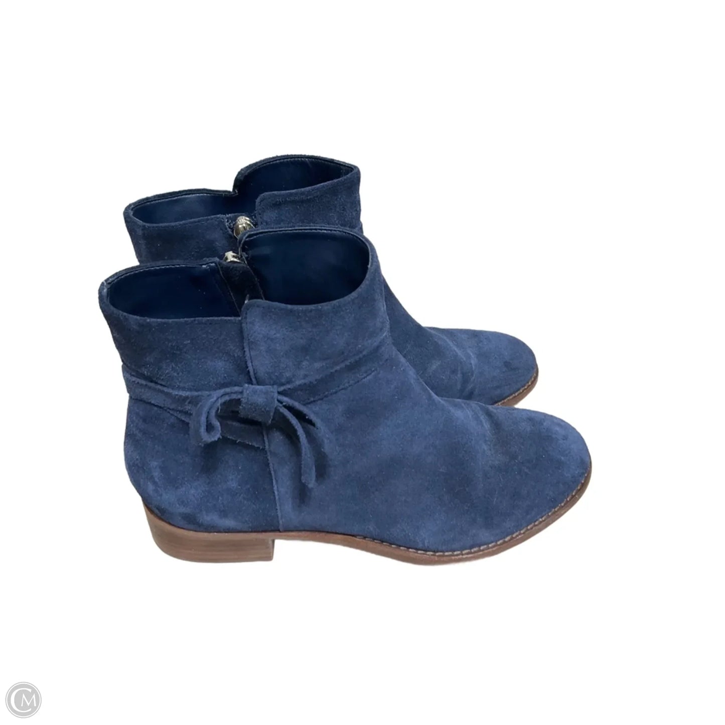 Boots Ankle Flats By Talbots In Blue, Size: 8.5