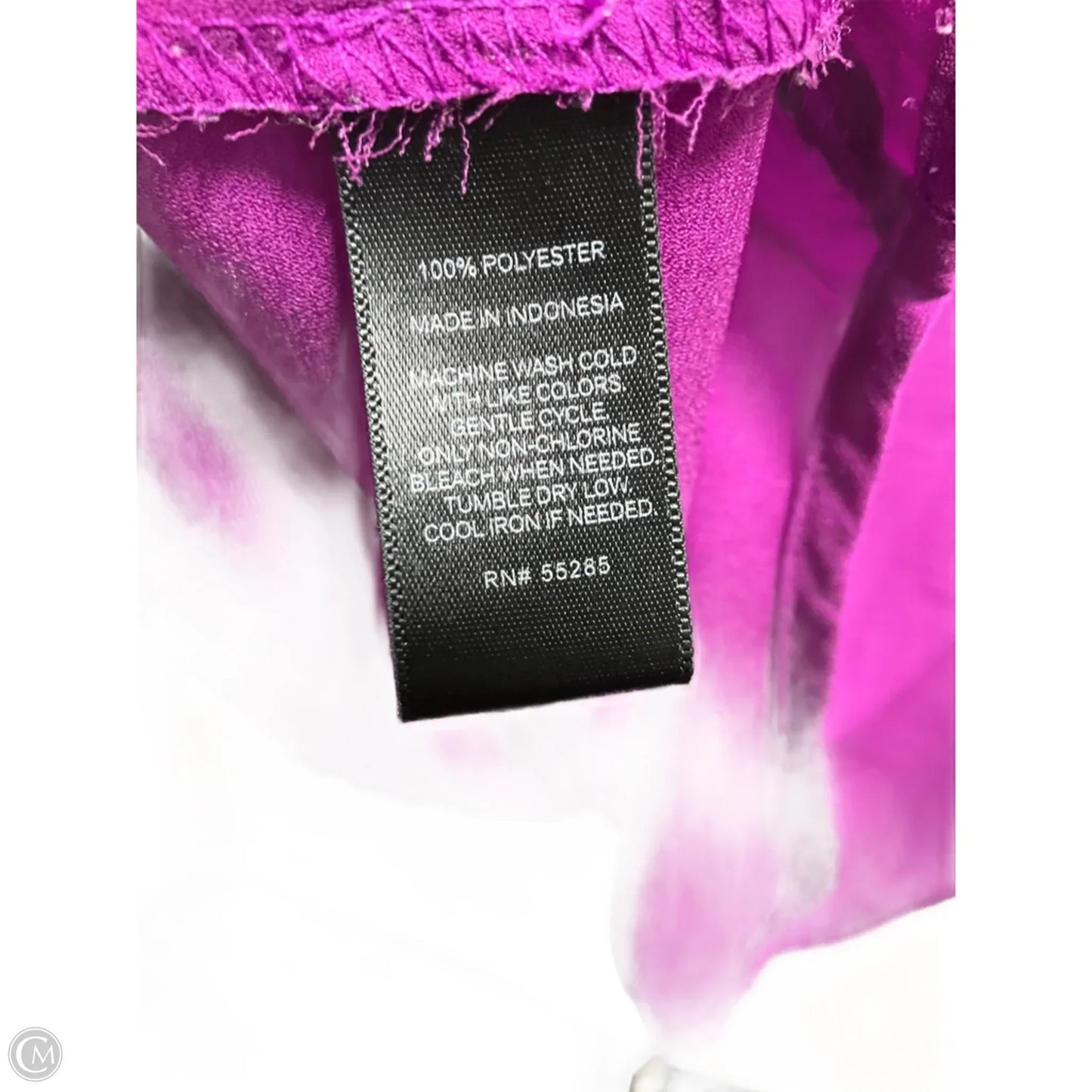 Top Long Sleeve By Express In Purple, Size: Xs