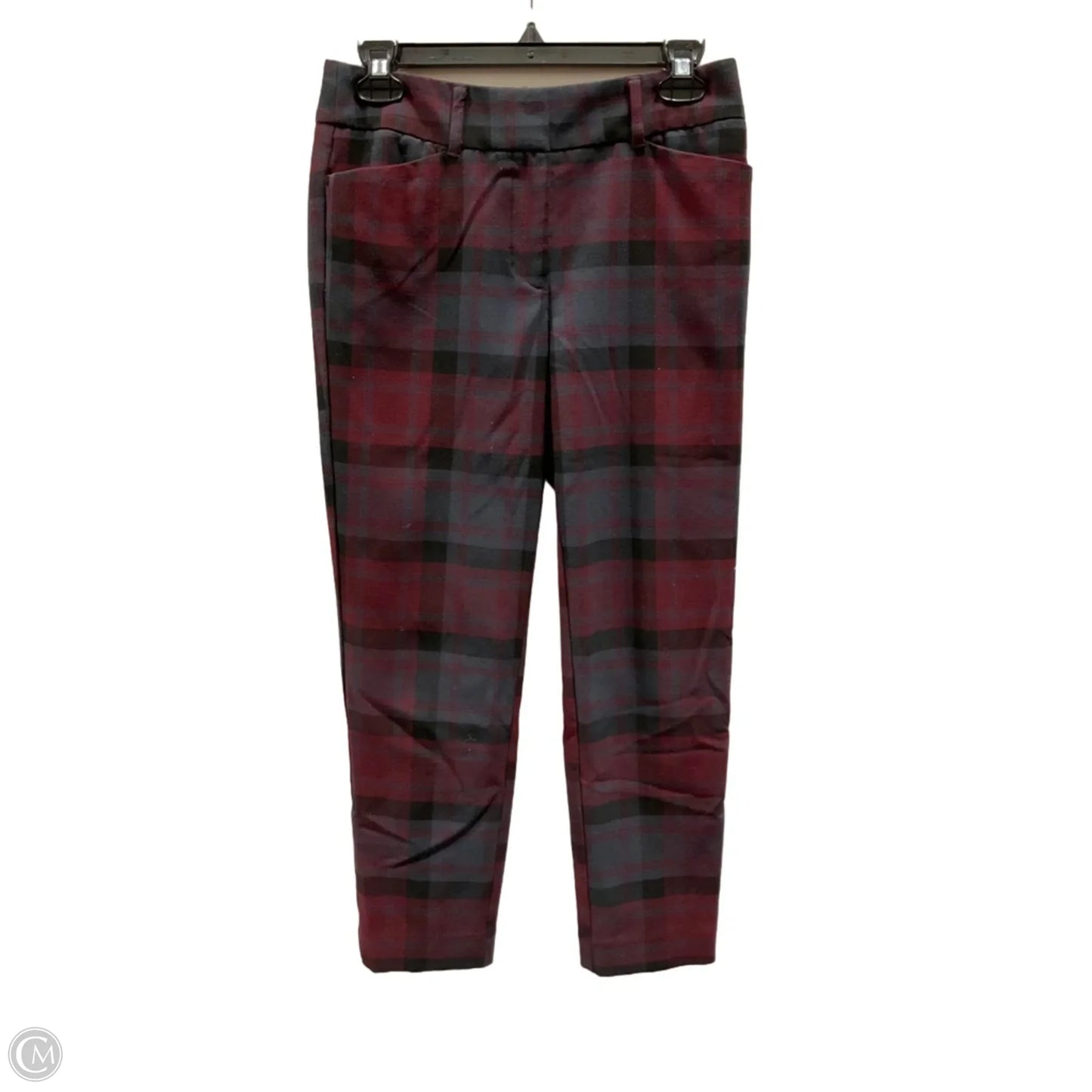 Pants Dress By Loft In Black & Red, Size: 2