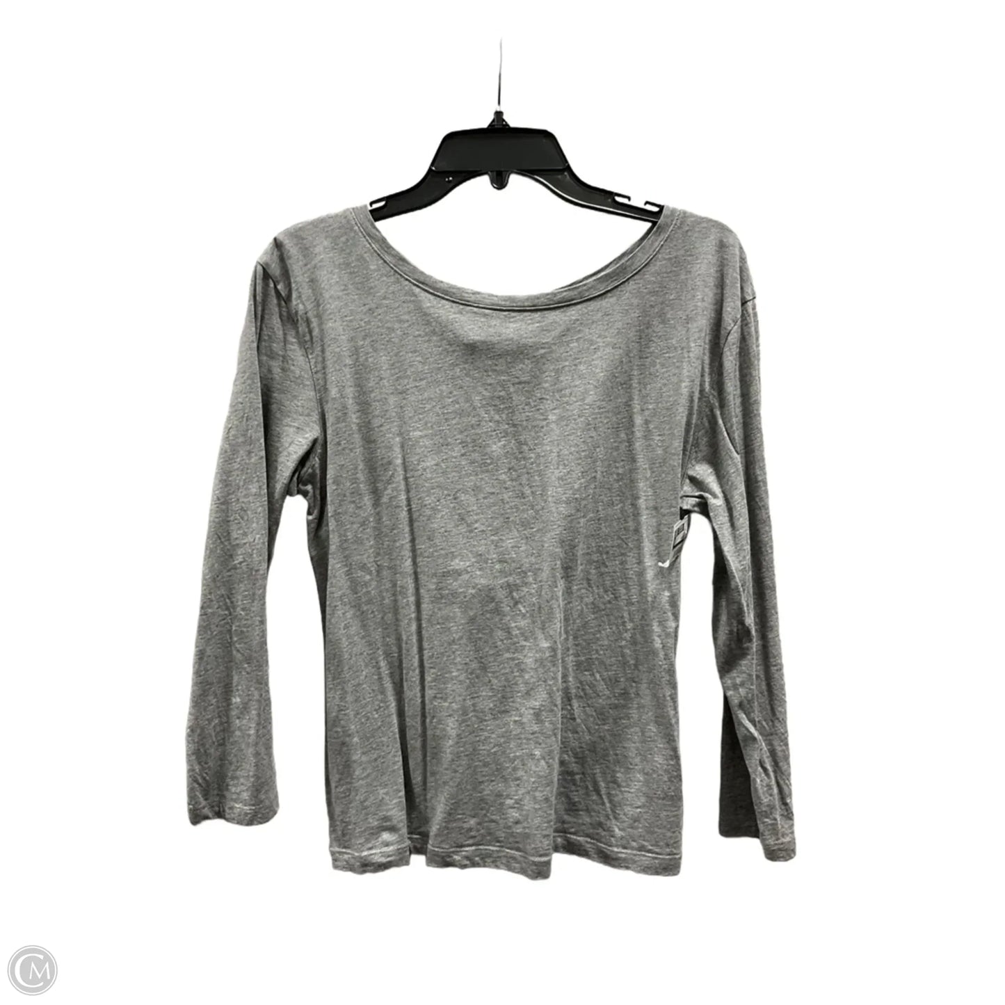 Top 3/4 Sleeve By J. Crew In Grey, Size: L