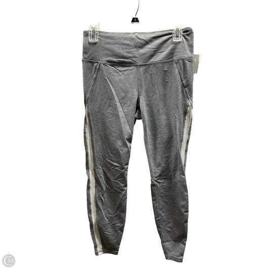Athletic Leggings By Athleta In Grey, Size: M