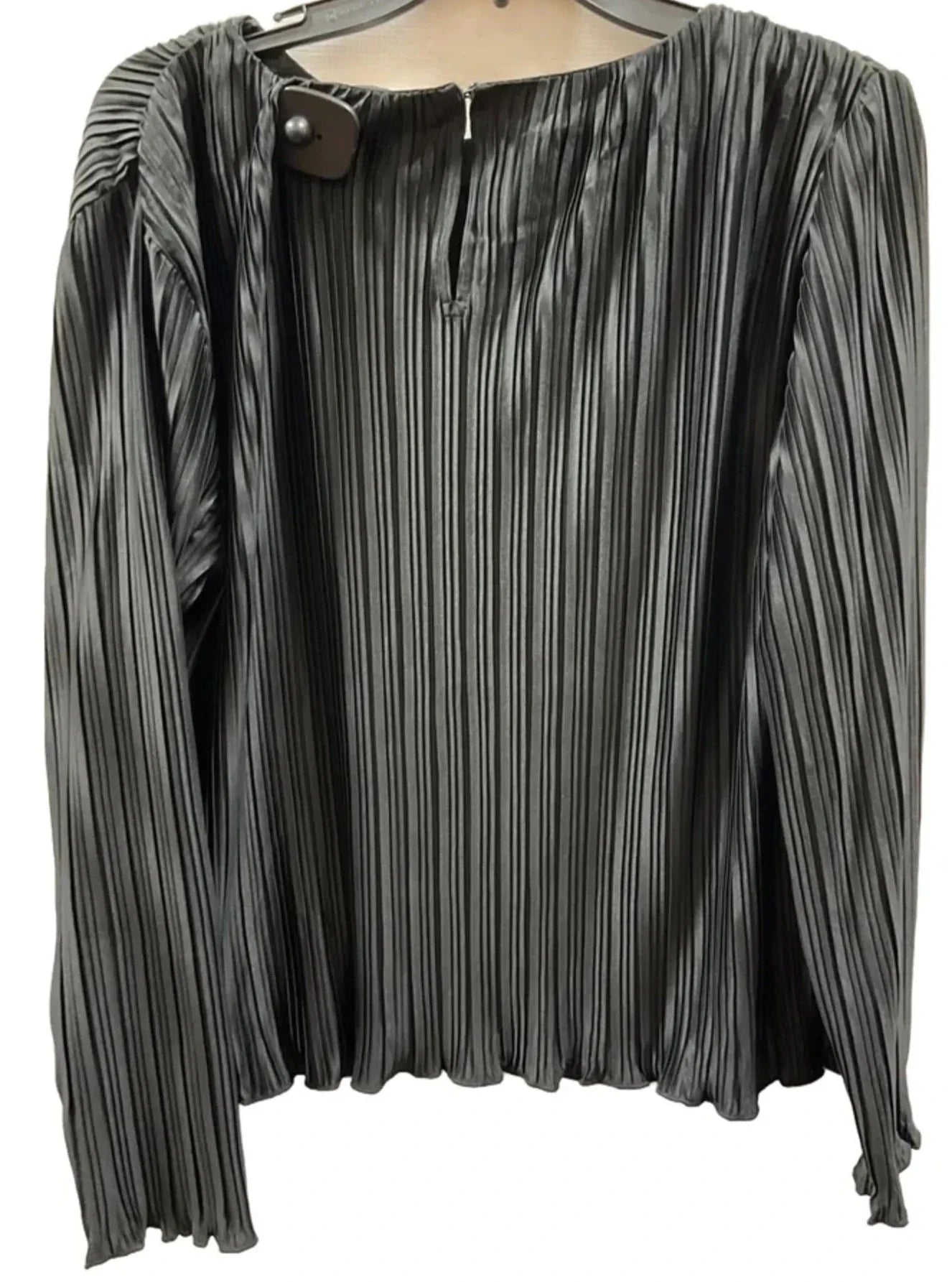 Top Long Sleeve By Loft In Black, Size: Xlp