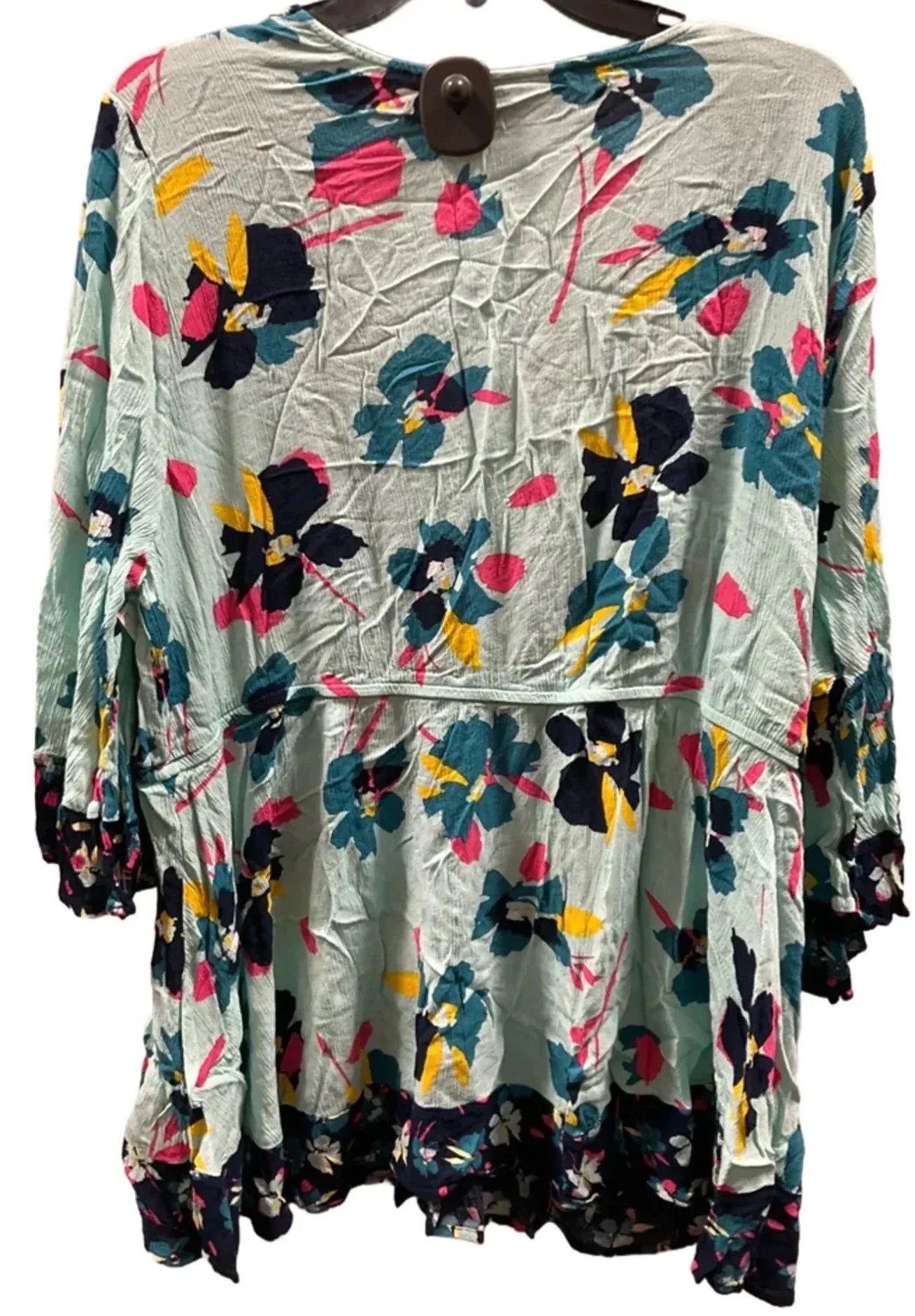 Cardigan By Lane Bryant In Floral Print, Size: 2x