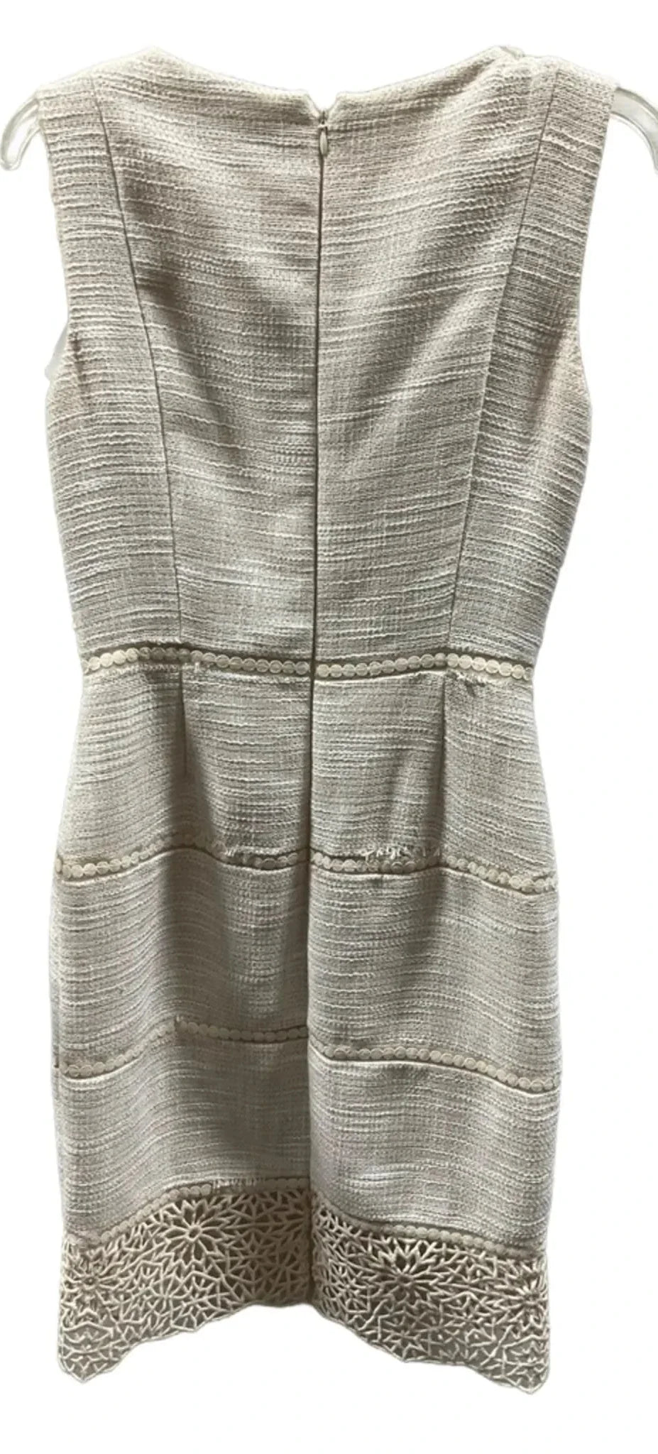 Dress Casual Midi By Antonio Melani In Beige, Size: S