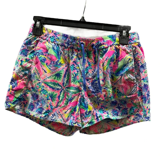 Shorts Designer By Lilly Pulitzer In Blue & Pink, Size: Xs