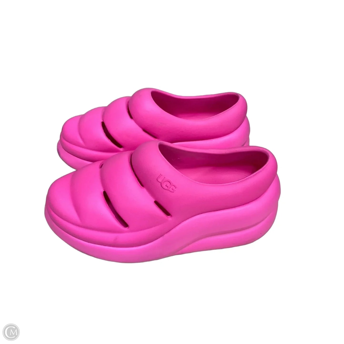 Shoes Designer By Ugg In Pink, Size: 7