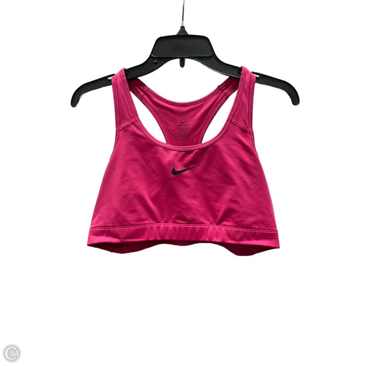 Athletic Bra By Nike Apparel In Pink, Size: Xl