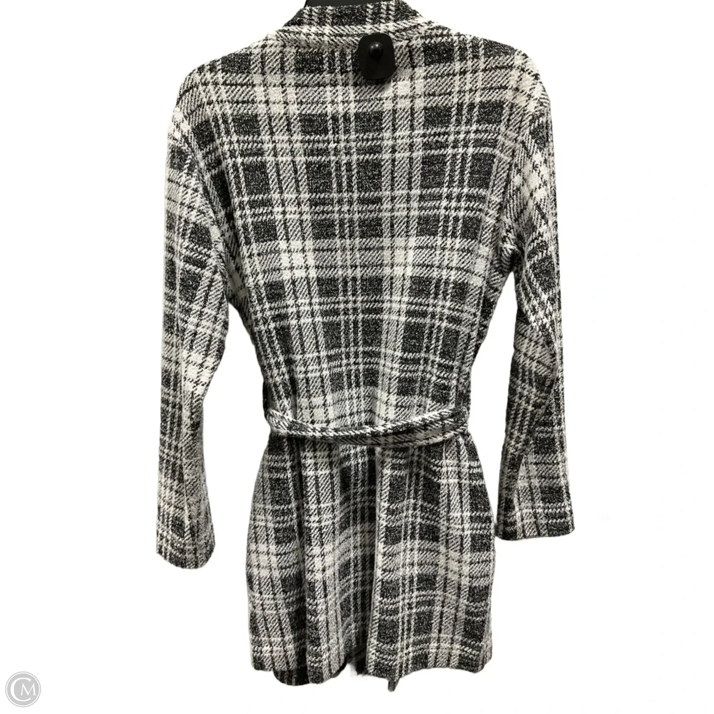 Cardigan By Express In Plaid Pattern, Size: S