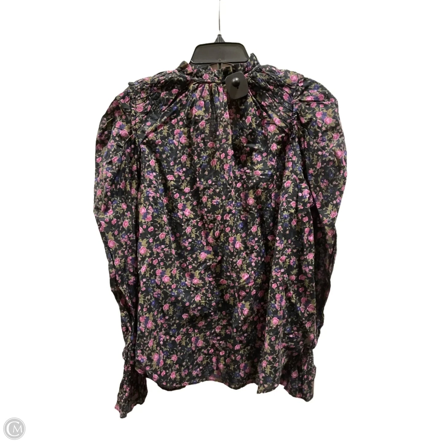 Top Long Sleeve By Free People In Floral Print, Size: M