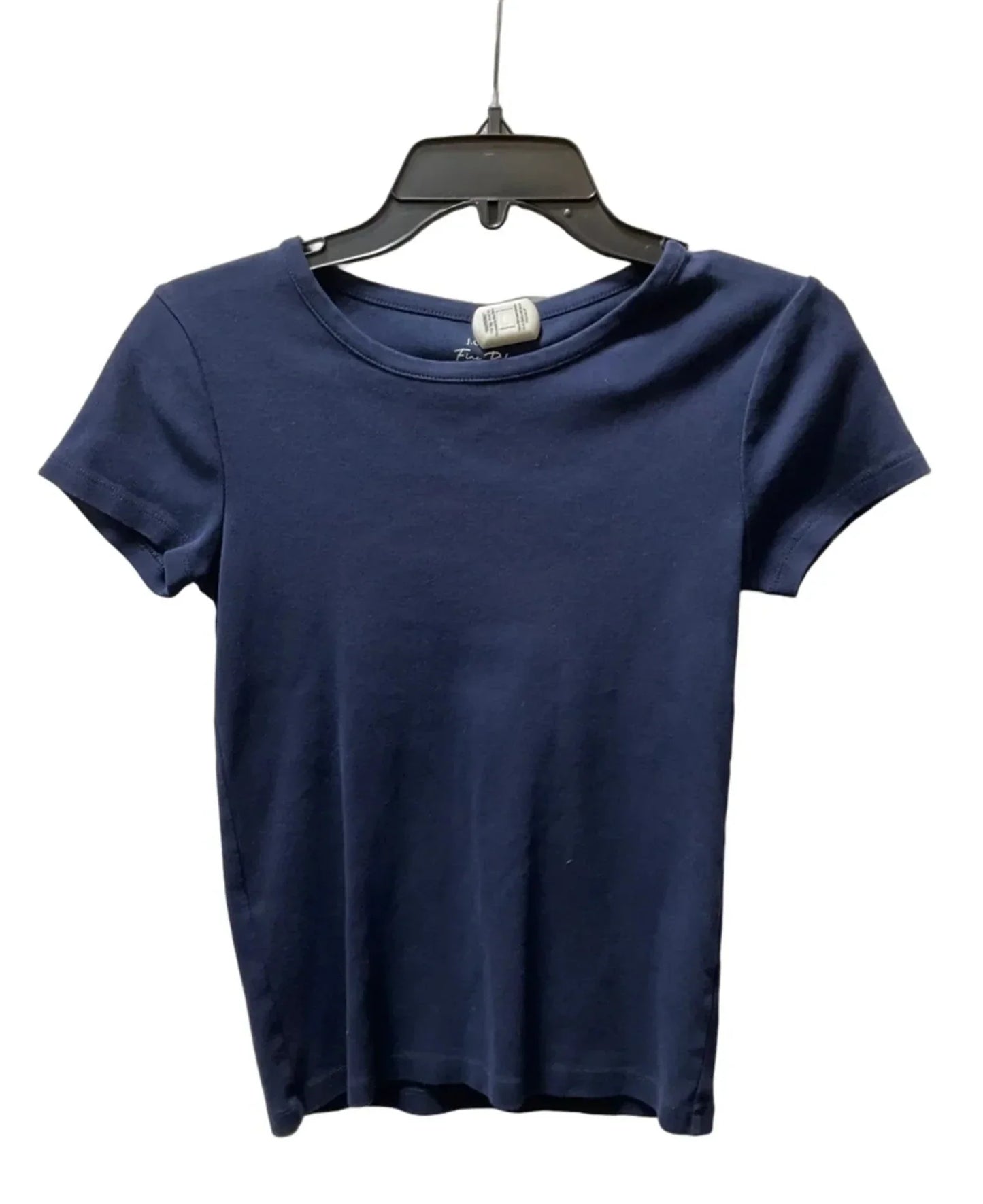 Top Short Sleeve Basic By J. Crew In Navy, Size: S