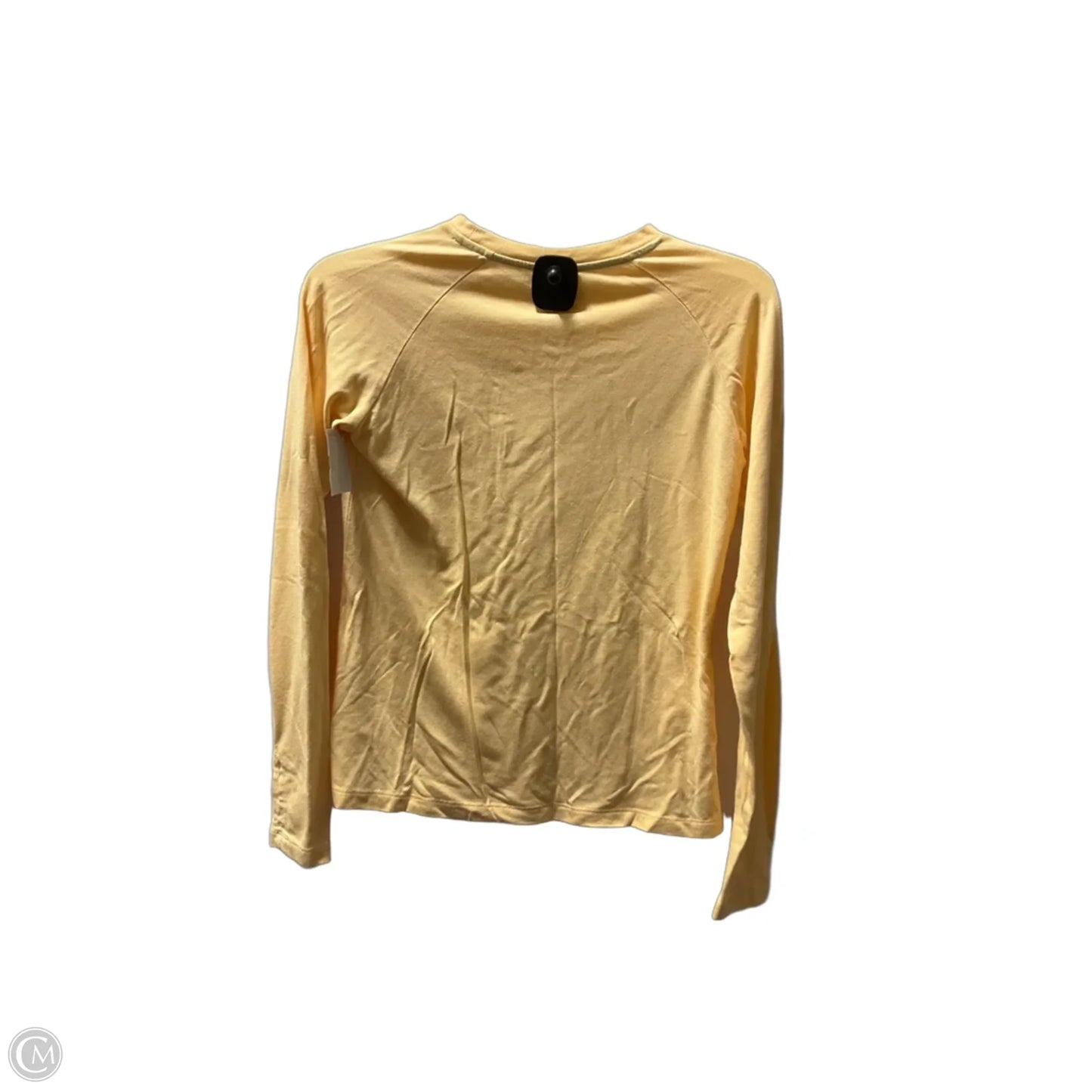 Athletic Top Long Sleeve Crewneck By Cmc In Yellow, Size: Xs