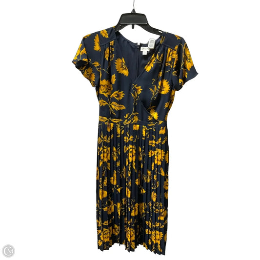 Dress Casual Midi By J. Crew In Floral Print, Size: Xs