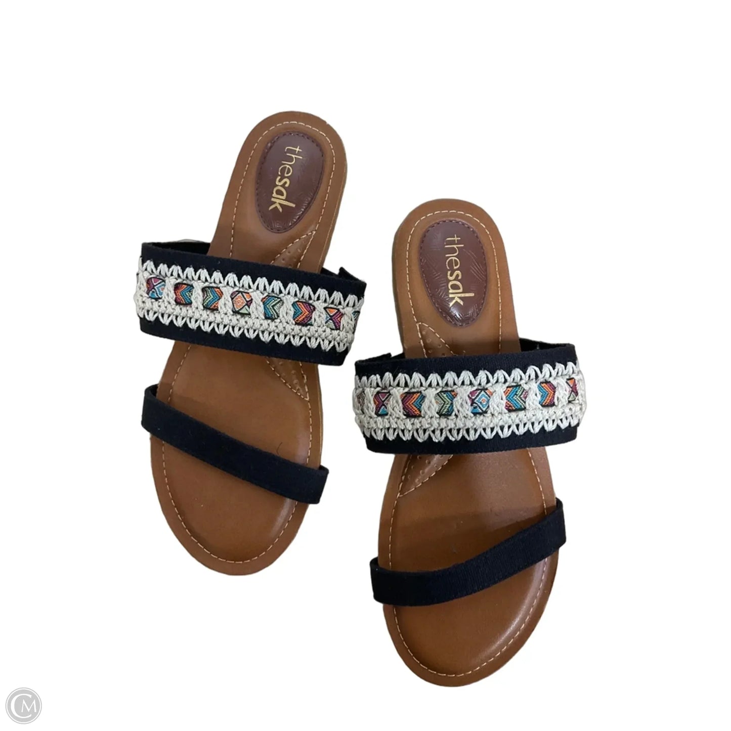Sandals Flats By The Sak In Black, Size: 8