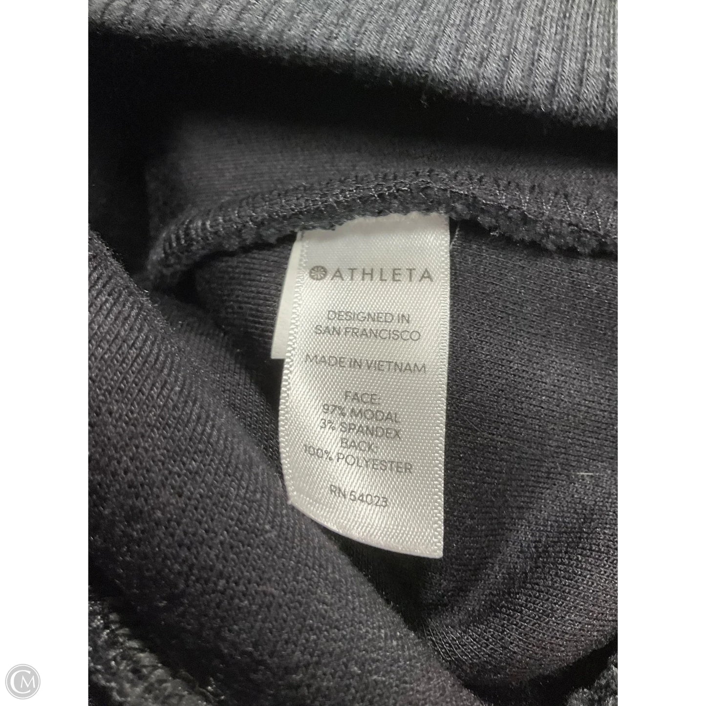Athletic Fleece By Athleta In Black, Size: Xs