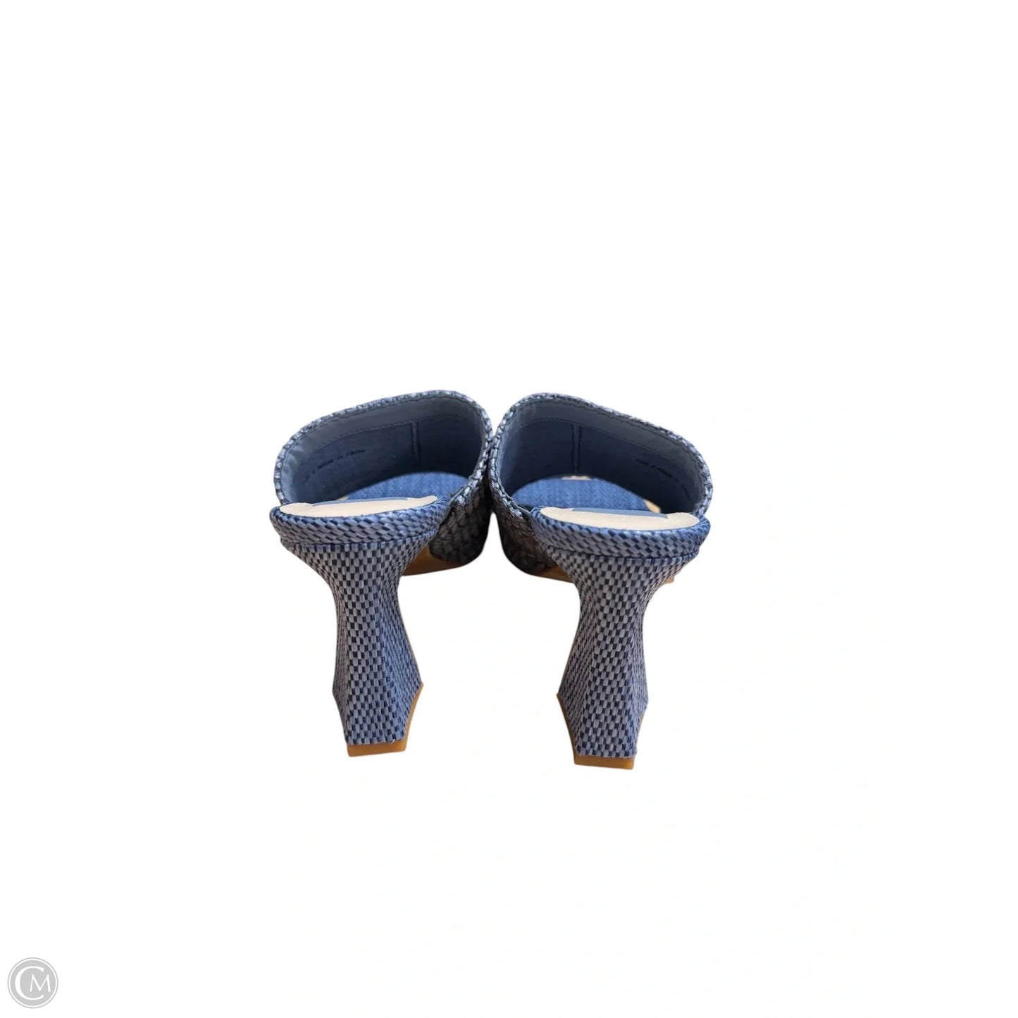 Sandals Heels Block By Dolce Vita In Blue, Size: 6