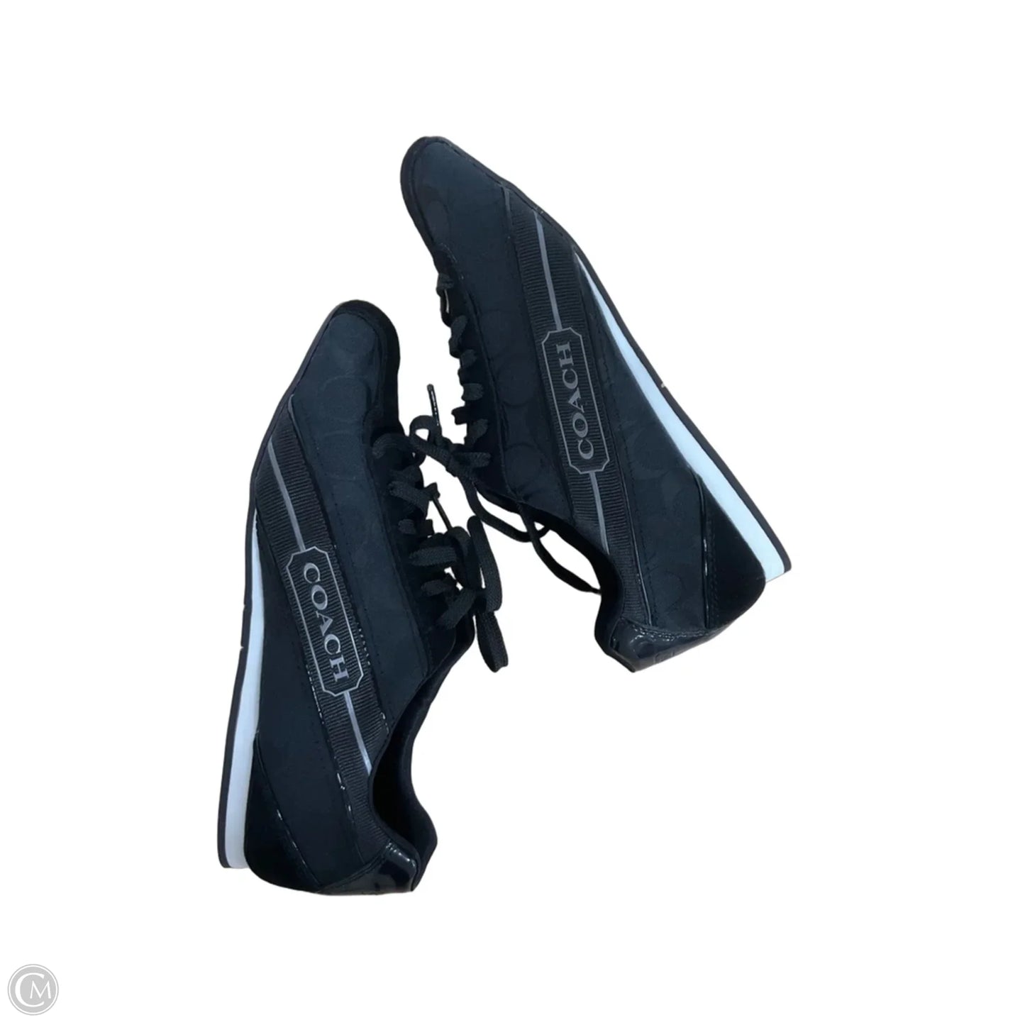 Shoes Designer By Coach In Black, Size: 10