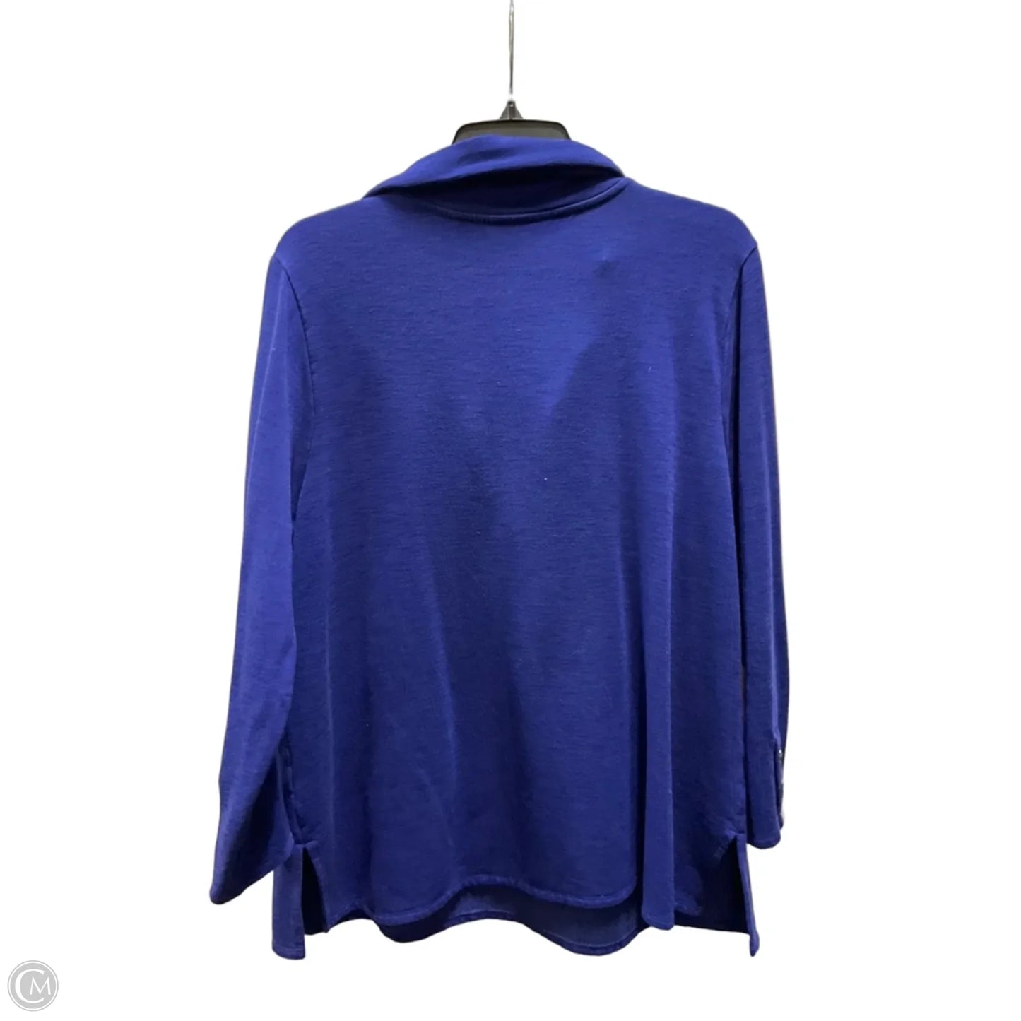 Top Long Sleeve By J. Jill In Blue, Size: Xl