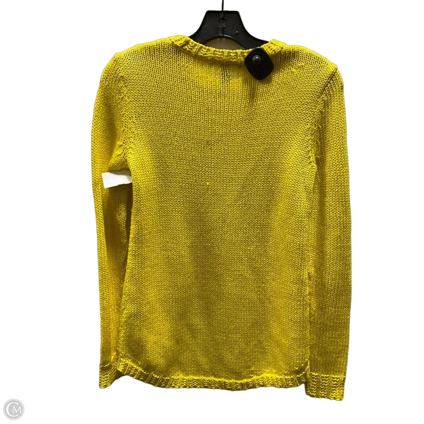 Sweater By Lauren By Ralph Lauren In Yellow, Size: S