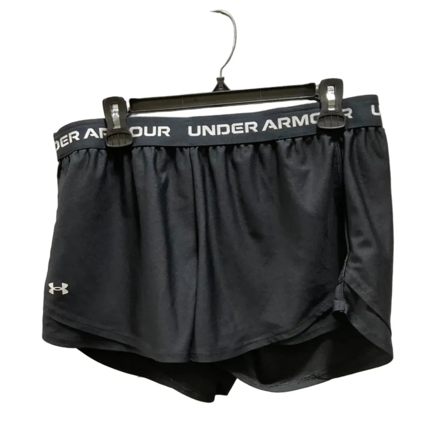 Athletic Shorts By Under Armour In Black, Size: L