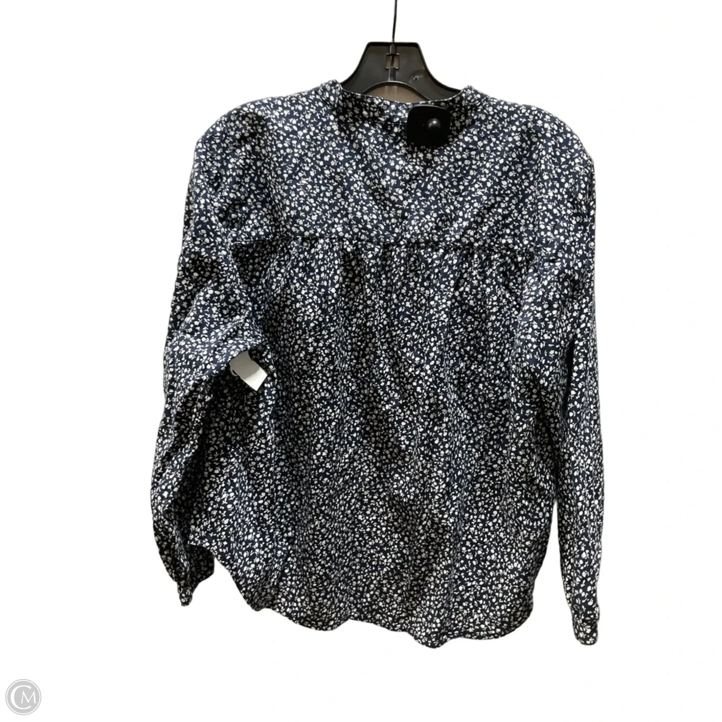 Top Long Sleeve By Levis In Blue, Size: L