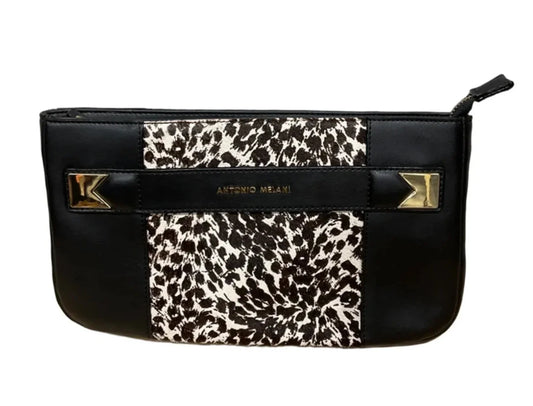 Clutch Leather By Antonio Melani, Size: Large