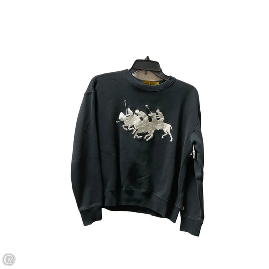 Sweatshirt Crewneck By Polo Ralph Lauren In Black, Size: Xs