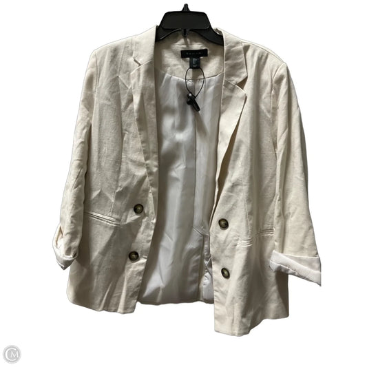 Blazer By Tahari In Cream, Size: L