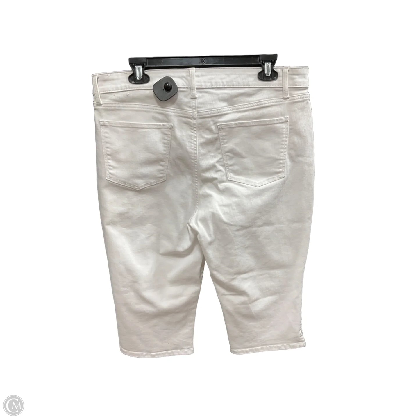 Capris By Talbots In White, Size: 14p