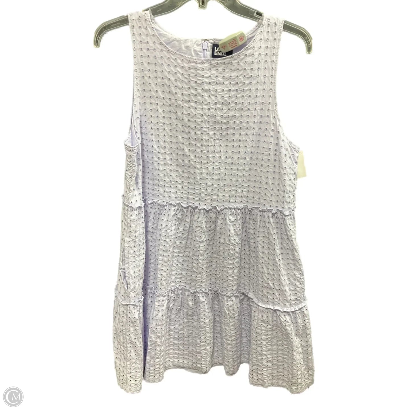 Dress Casual Short By Lands End In Purple, Size: S