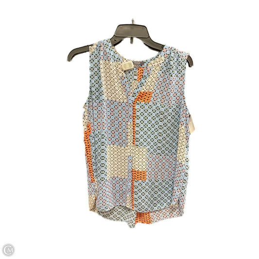 Top Sleeveless By Not Your Daughters Jeans In Blue, Size: S