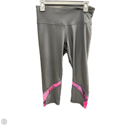 Athletic Leggings By Xersion In Black & Pink, Size: M