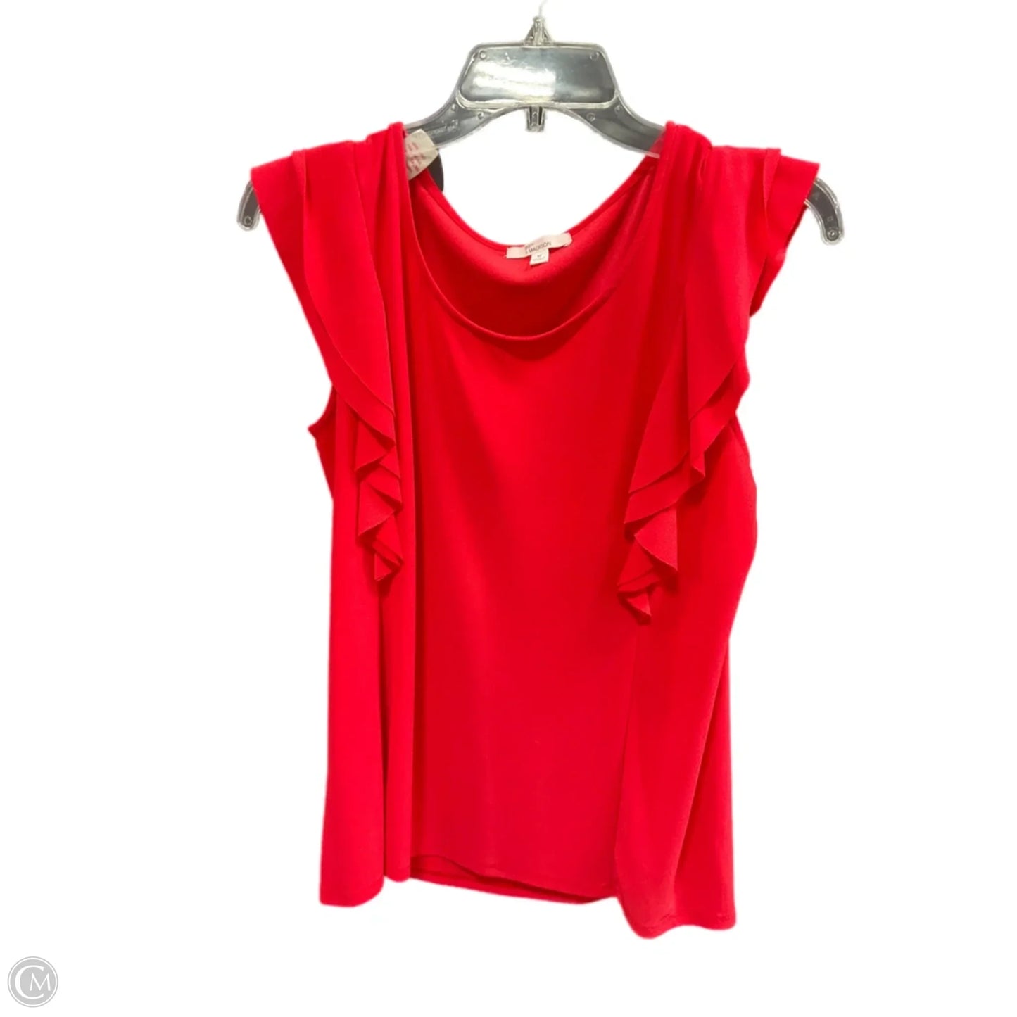 Top Sleeveless By 89th And Madison In Red, Size: M