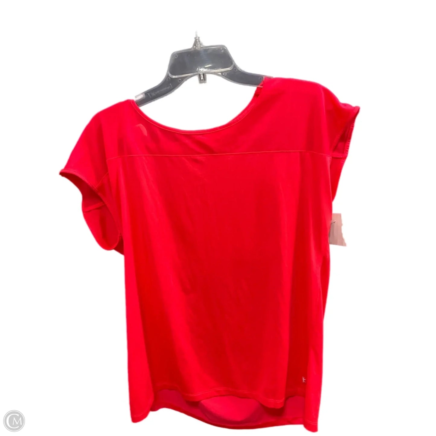 Athletic Top Short Sleeve By Danskin Now In Pink, Size: M